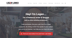 Desktop Screenshot of logenlanka.com